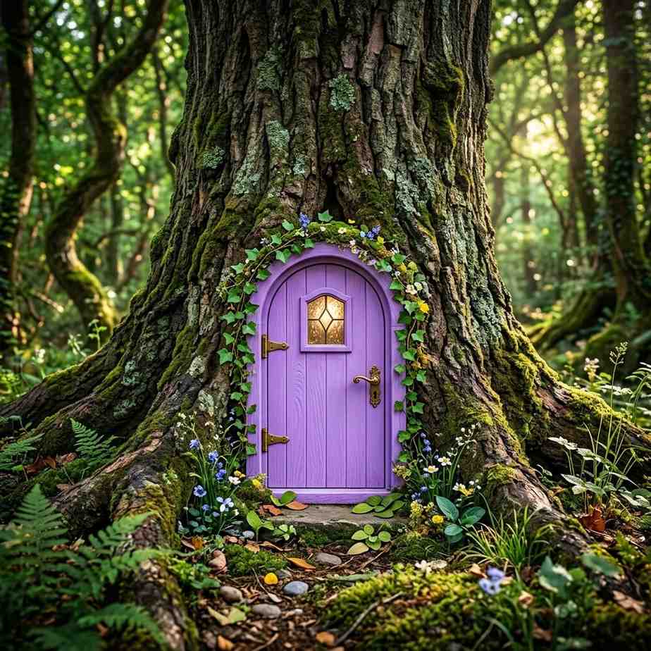 10Fairy door in oak tree 202605061843