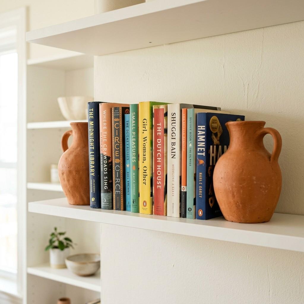 11Bookcase with pottery jugs 202605301843