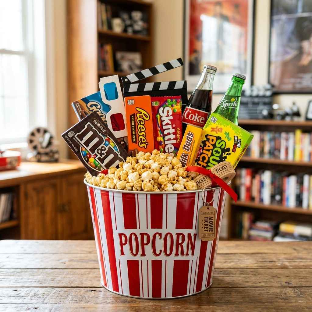 11Popcorn bucket overflowing candy 202605231702