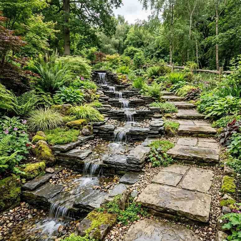11Tiered slate waterfall drainage 202605151601 1