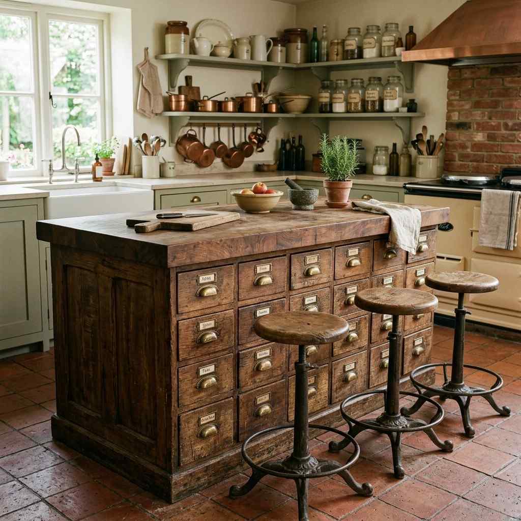 25 Stunning Kitchen Island Ideas with Seating for Modern Homes 12Kitchen island repurposed timber 202605201132