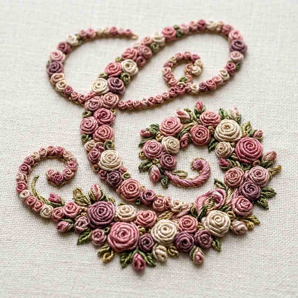 14Roses forming script monogram 202605311850