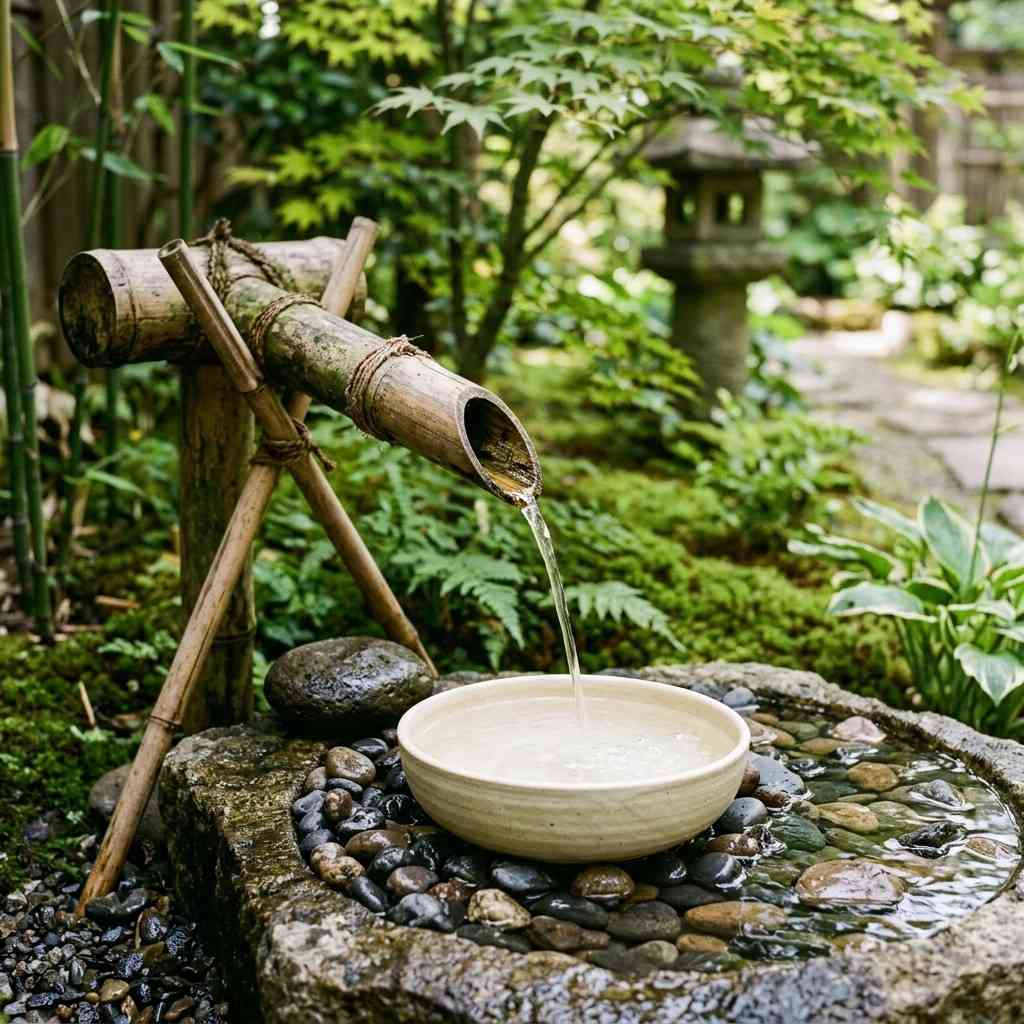 15Bamboo pipe pouring water saucer 202605181410