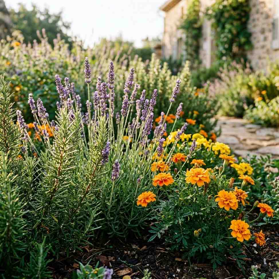 16Lavender rosemary marigolds gard 202605222232