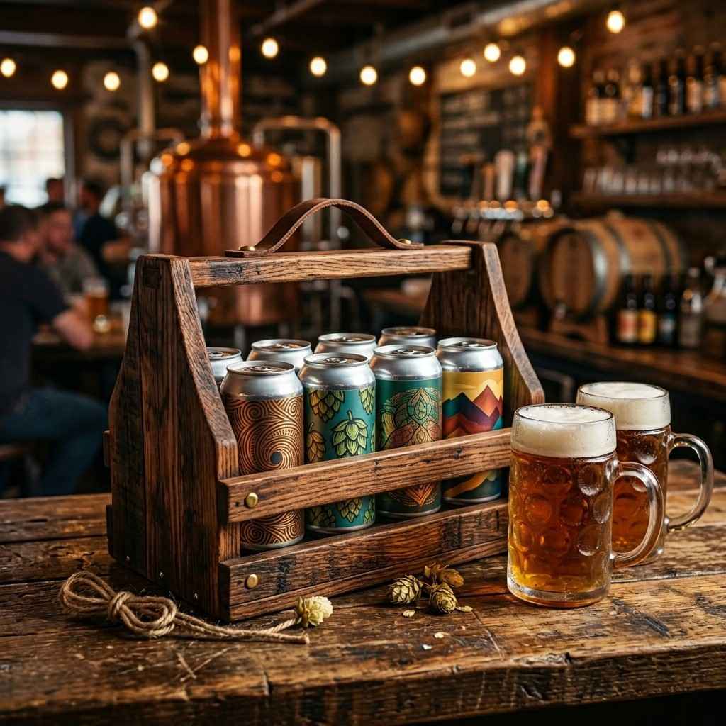 19Craft beer gift basket rustic 202605231704