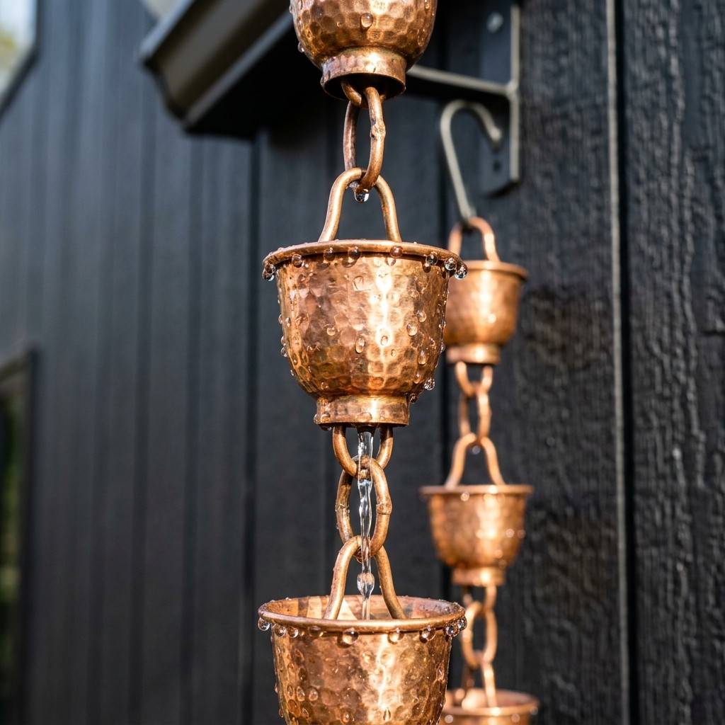 1Copper rain chain water droplets 202605151458