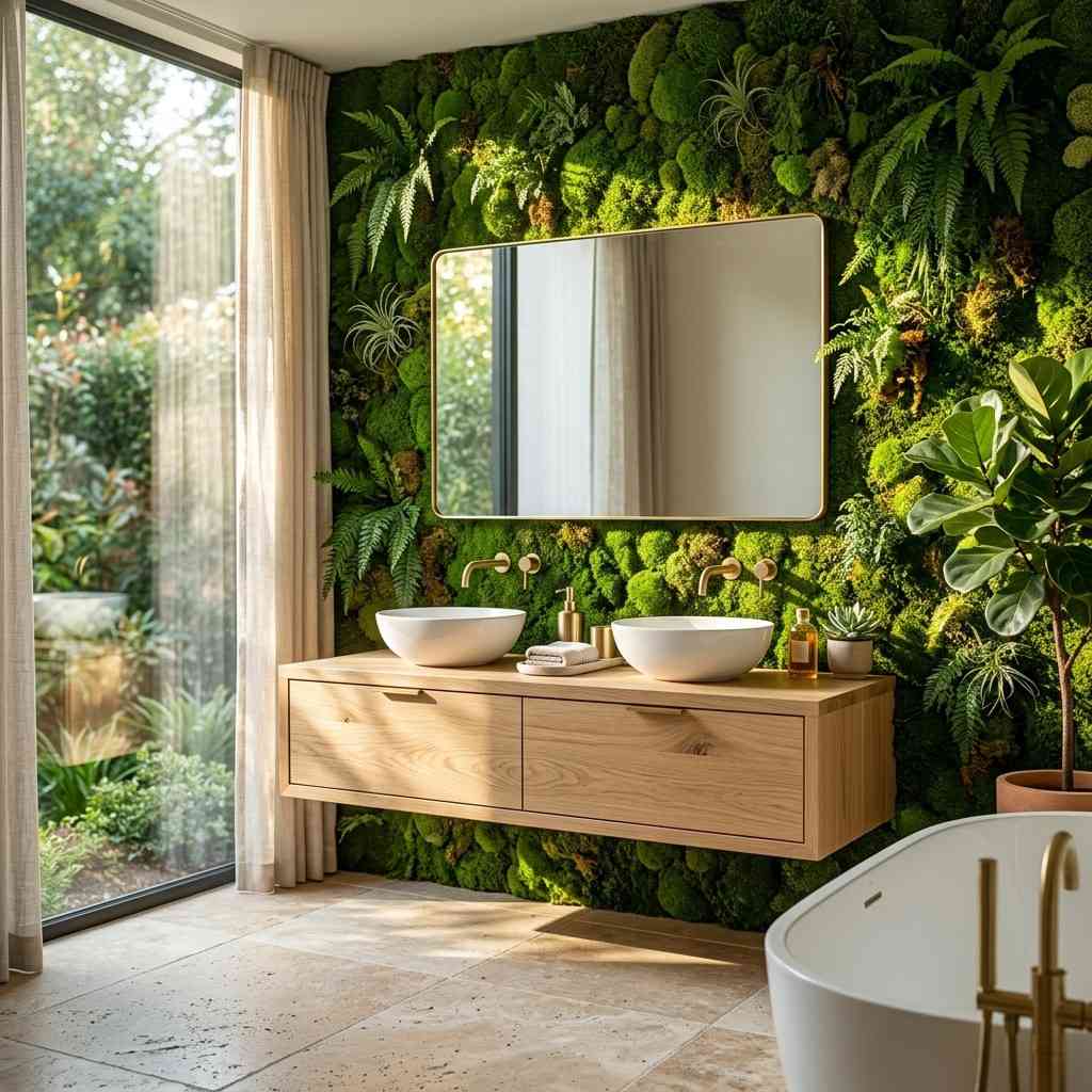 1Living moss wall bathroom 202605110826