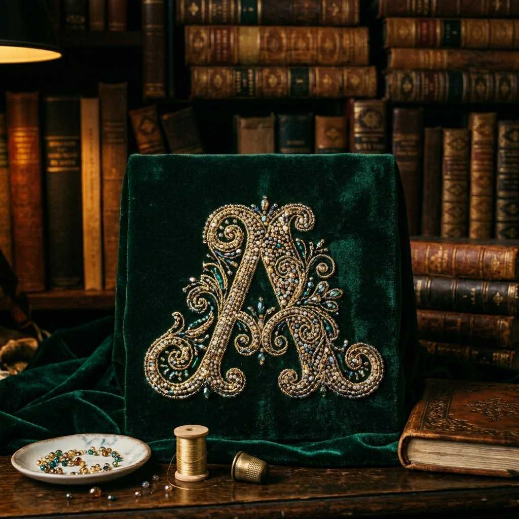 24Beads stitched onto embroidery l 202605311856