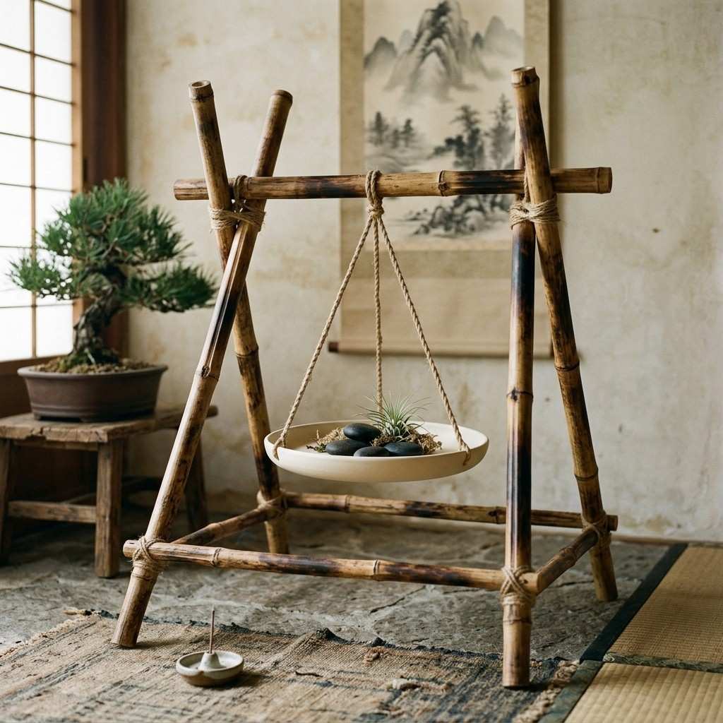 25Bamboo frame ceramic saucer corner 202605172324