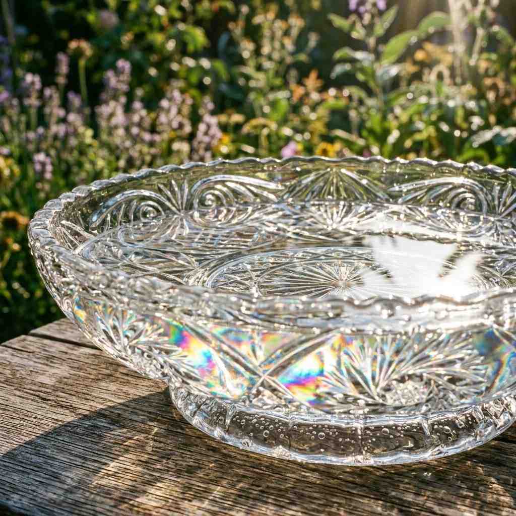 2Glass platter refracting rainbows 202605172309