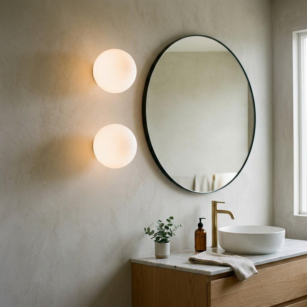 2Milk glass sconces casting light 202605181837