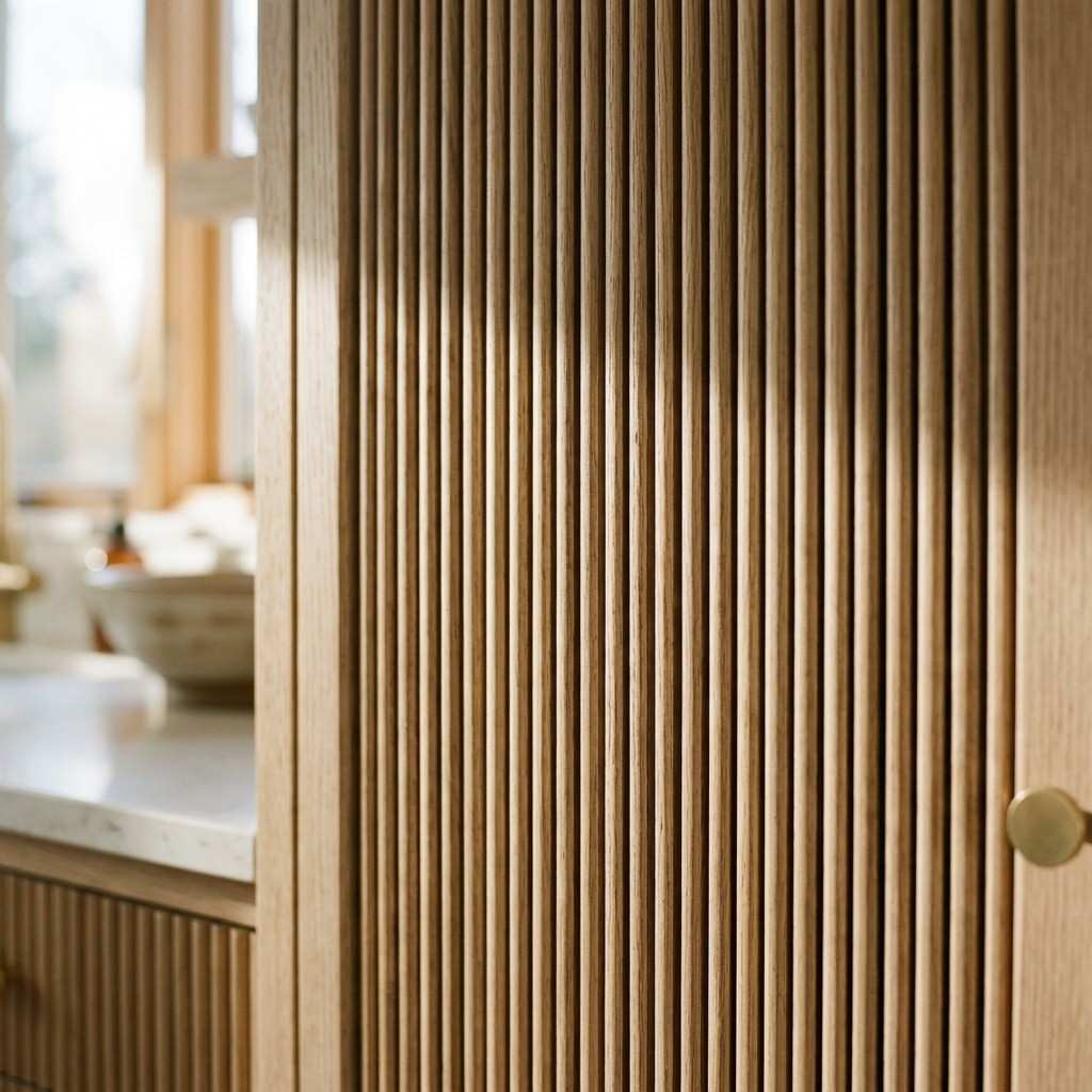 23 Kitchen Inspiration Ideas to Design Your Ultimate Culinary Masterpiece 2Reeded white oak cabinet panels 202605181232