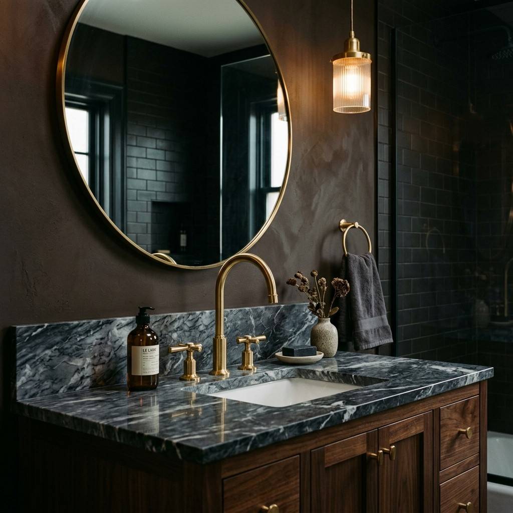4Silhouette Espresso Brass bathroom 202605151416
