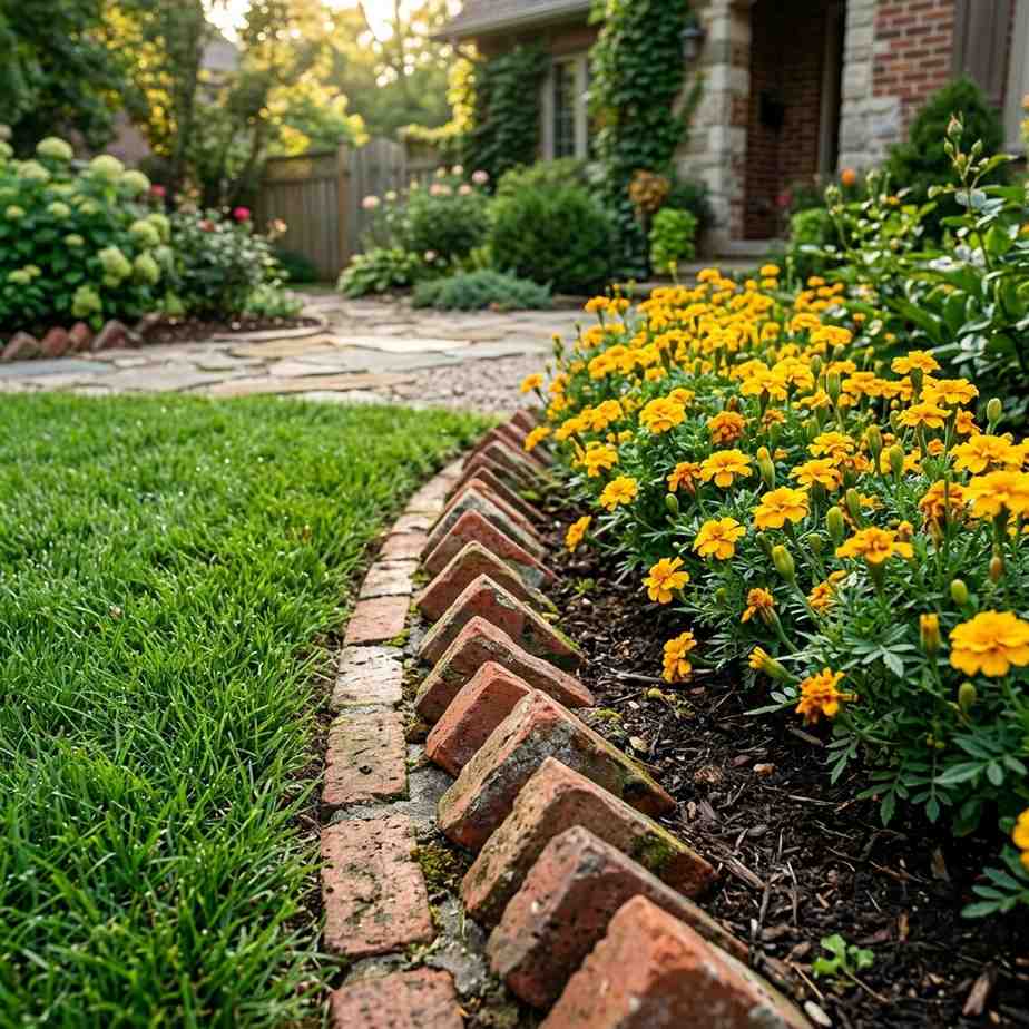 5Heritage brick edging lawn flowe 202605222223