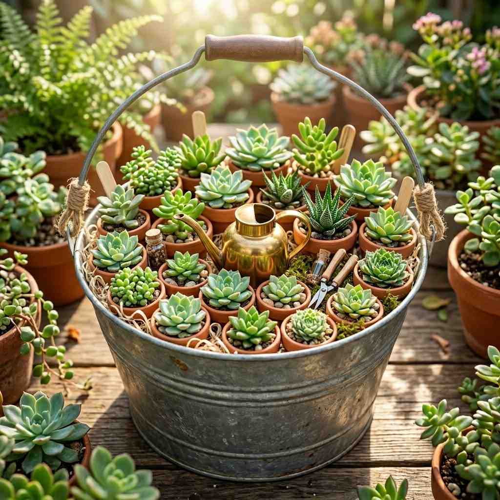 6Succulent gardeners raffle basket 202605251219