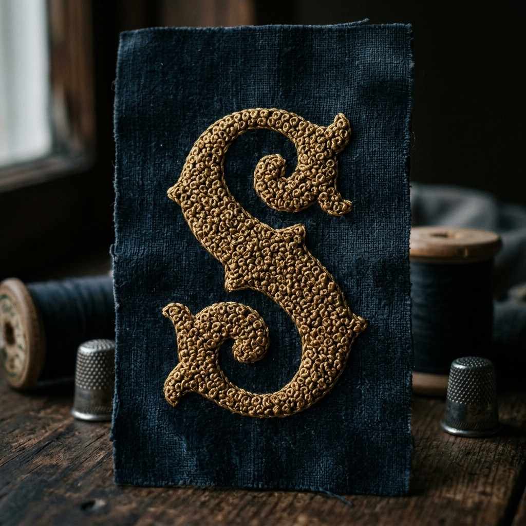 7Vintage monogram capital S 202605311848