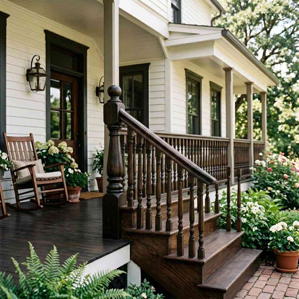 8Wood spindles on farmhouse porch 202605171017