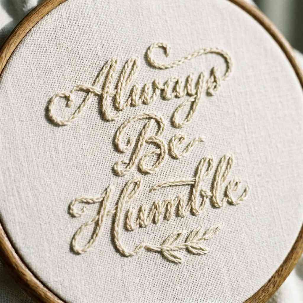 9Embroidery spelling words on linen 202605311848