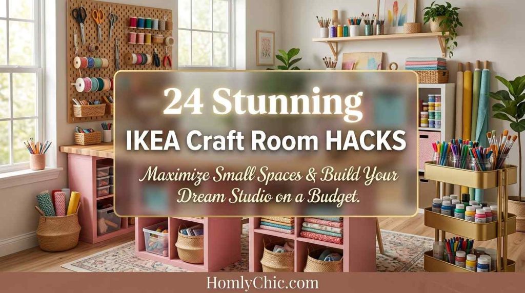 Craft studio IKEA hacks banner 202605301850