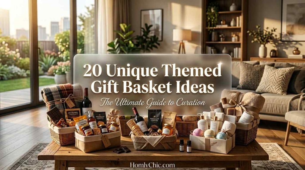 Gift baskets on oak table 202605231706