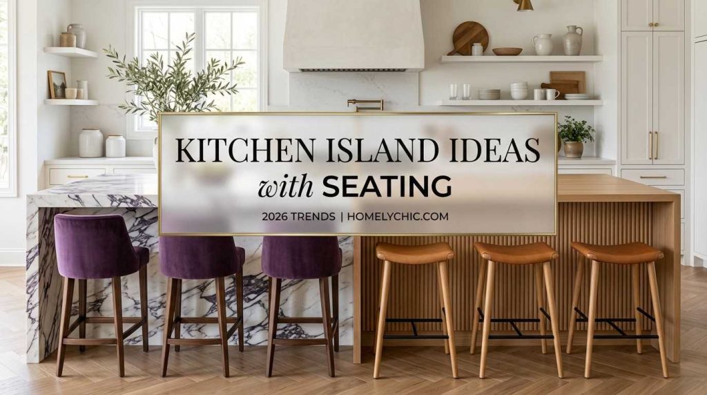 Luxury kitchen island seating ideas 202605201158
