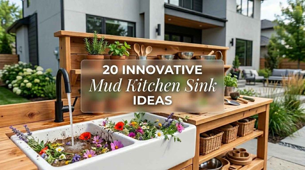 Mud kitchen sink ideas 202605131820