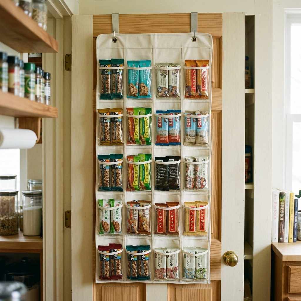 12Fabric shoe organizer filled snacks 202606031602