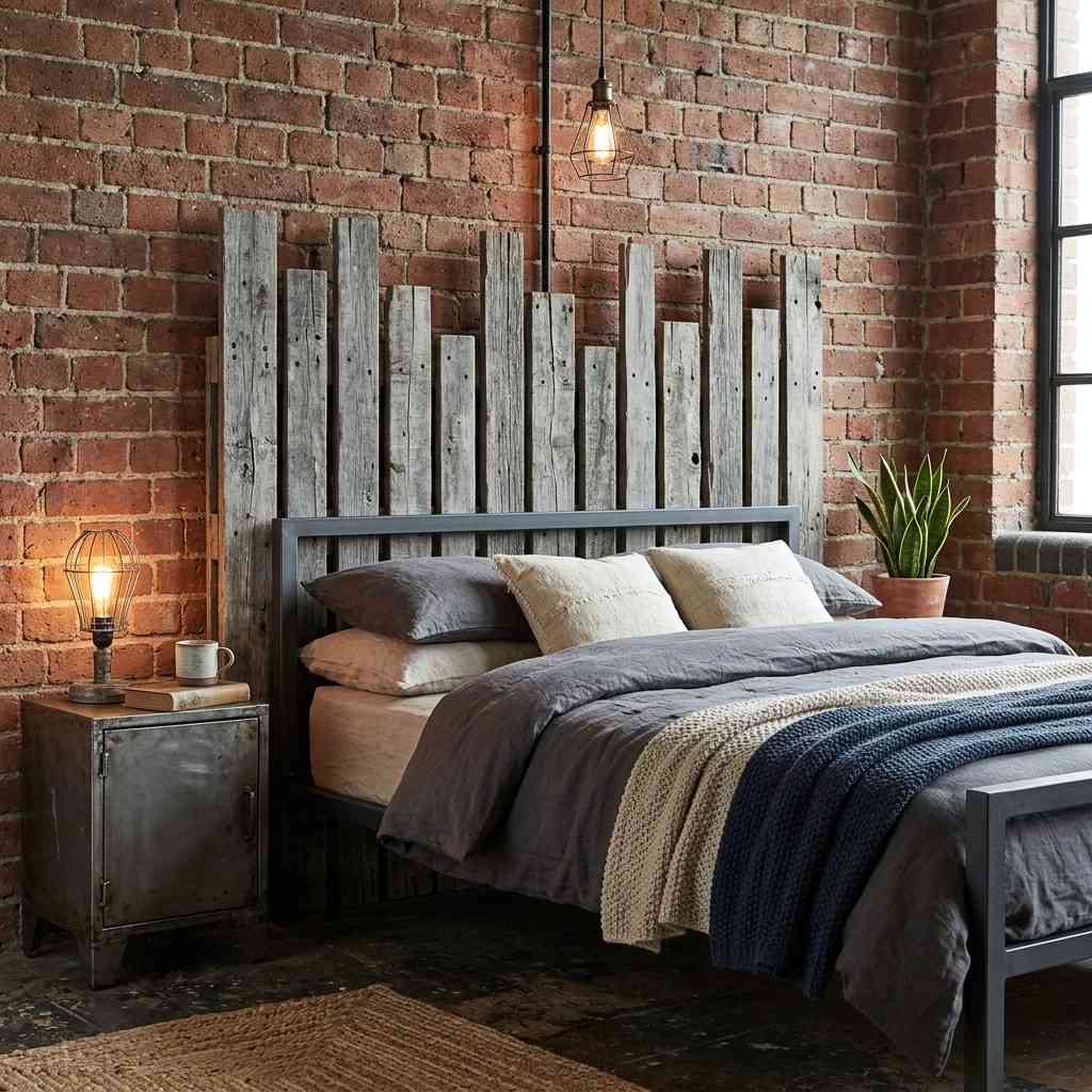 13Upcycled pallet wood headboard 202606101441