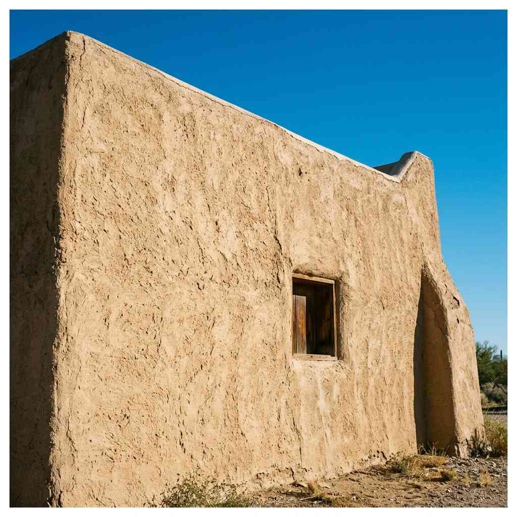 15Sand plaster wall blue sky 202606061254