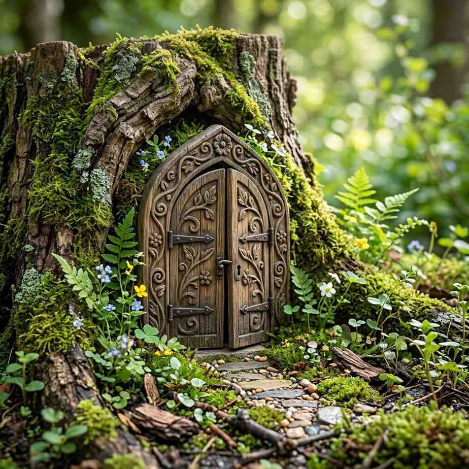 22Miniature carved wooden gate 202606061529