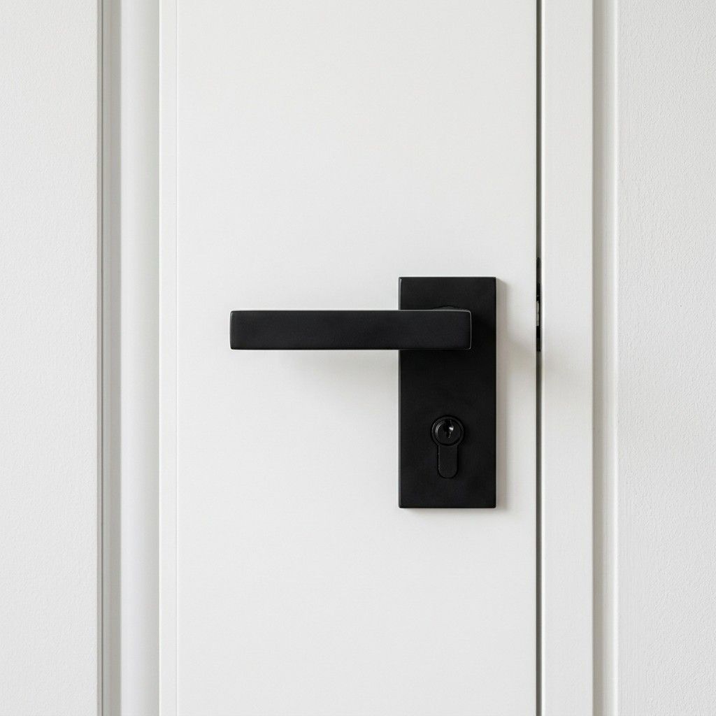 30 Awesome Modern Small Front Porch Ideas to Boost Curb Appeal 24Black door lever handle hardware 202606111555