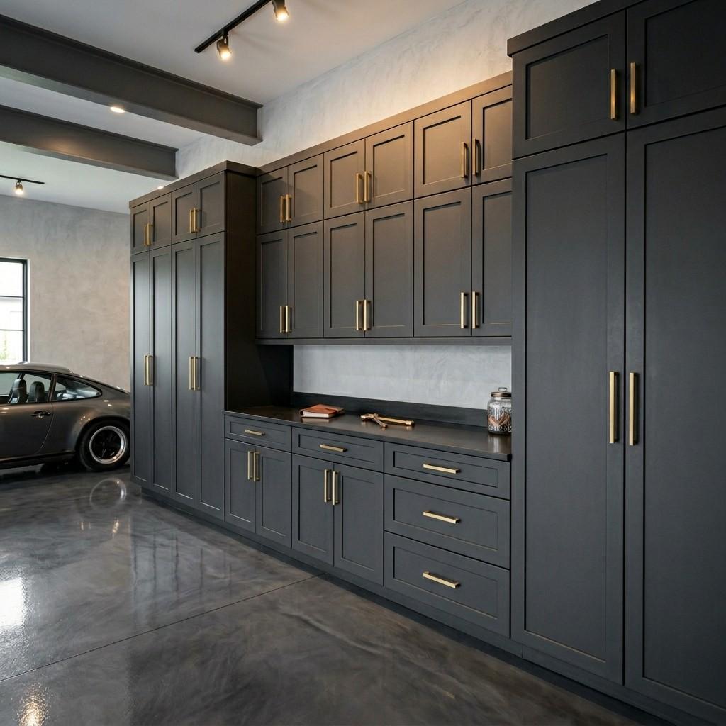 25 Easy Garage Design Interior Storage Ideas for a Clean Space 4Utility cabinet systems garage d 202606091853
