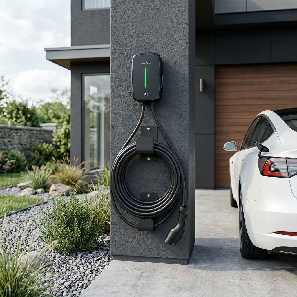 25 Easy Garage Design Interior Storage Ideas for a Clean Space 5EV charging station wall mounted 202606091853
