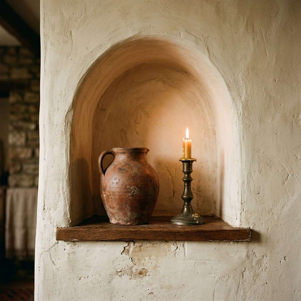 9Wall niche with pottery jug 202606061252