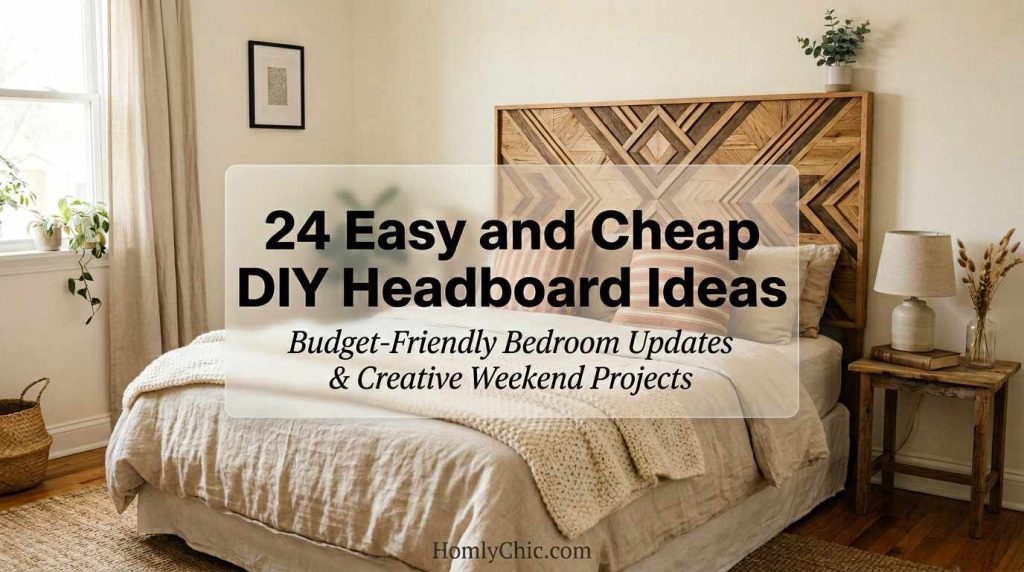 Bedroom background with DIY head 202606101447