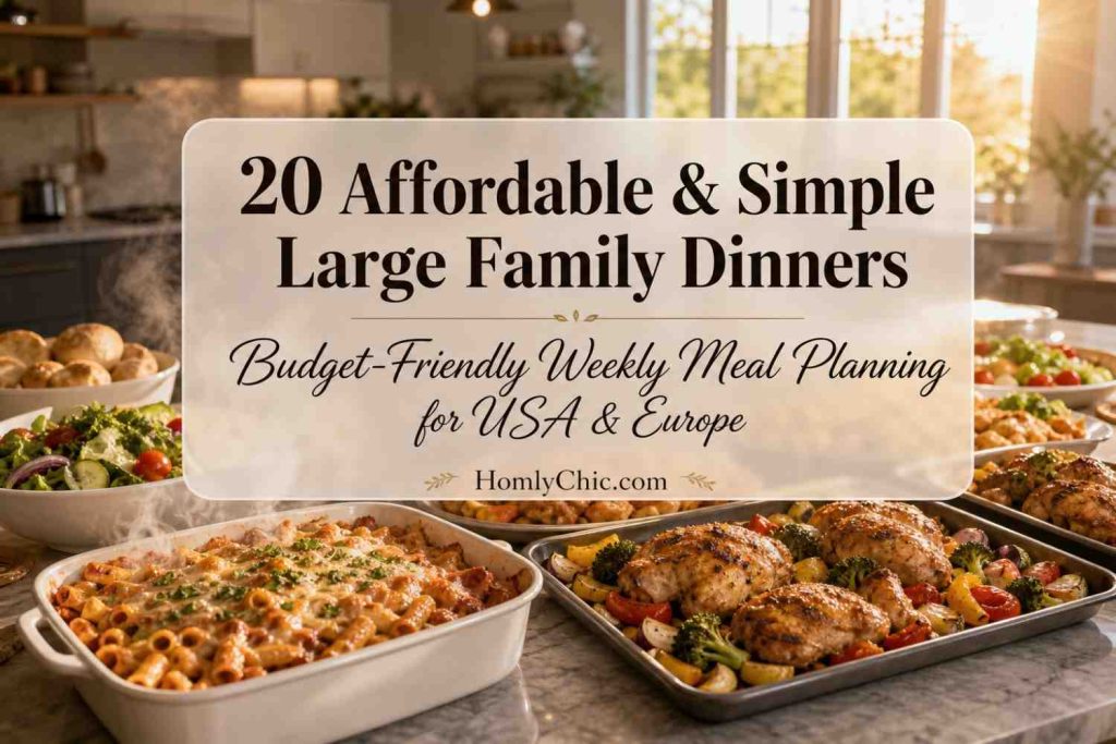 Firefly gpt image Modernbrightkitchenislandbackgroundlargefamilydinnerspreadsteamingpastac52689