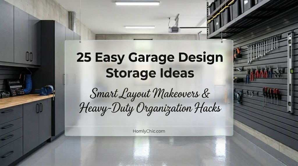 Garage interior design storage i 202606091915