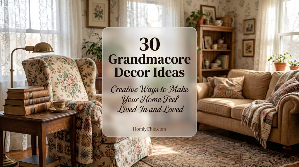 Grandmacore decor ideas banner 202606181214
