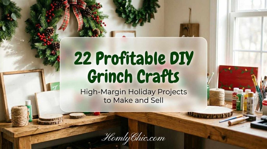 Profitable DIY Grinch Crafts 202606022127