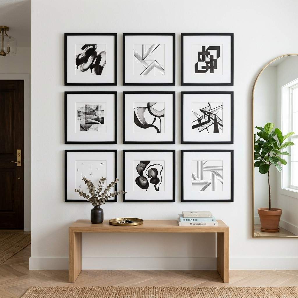10Gallery wall abstract art prints 202607081635
