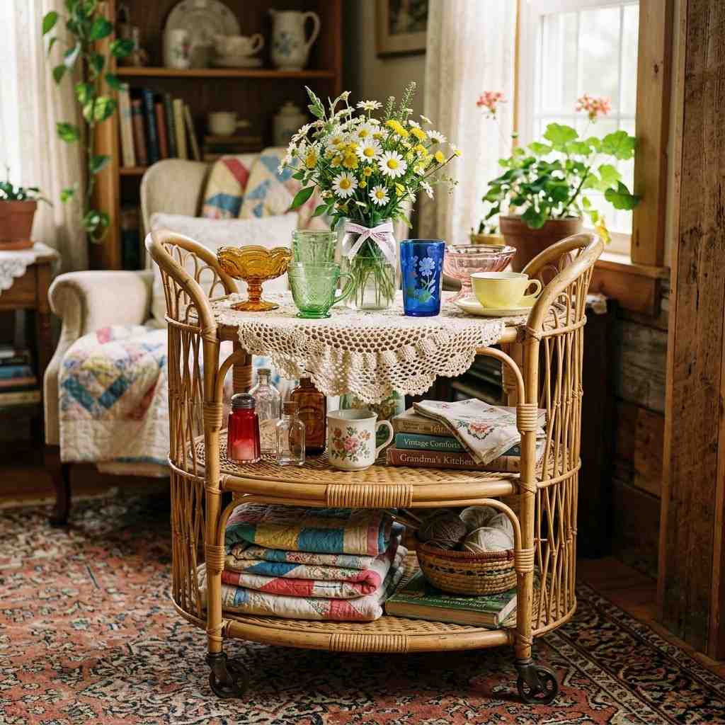 10Grandmacore wicker rolling cart 202607121840