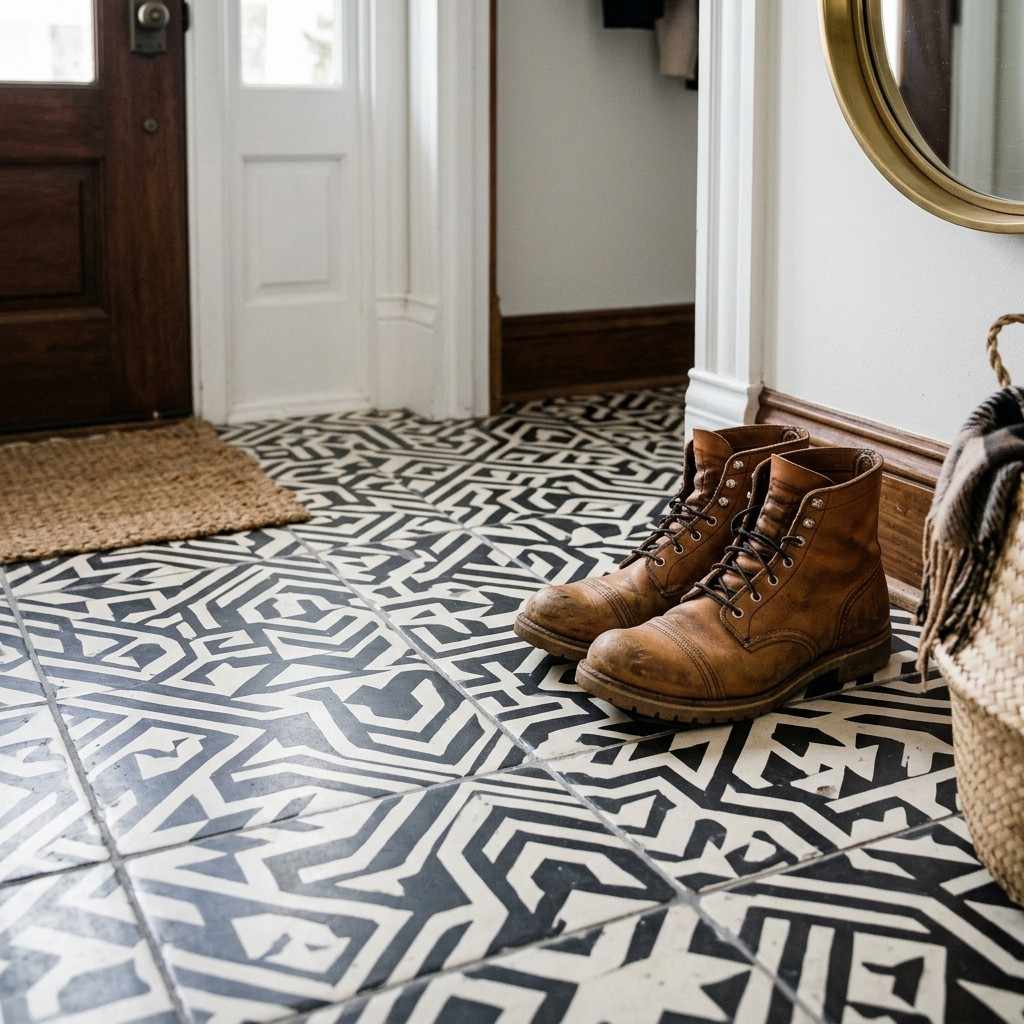 14Patterned tile and boots 202607081638